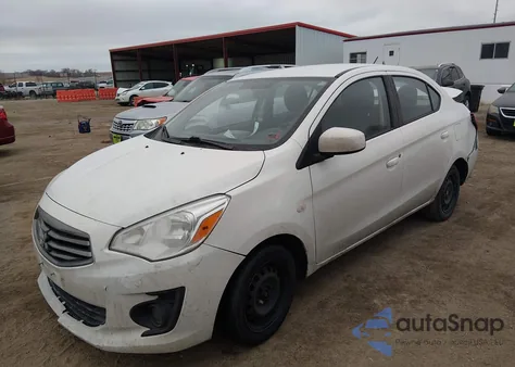 2017 Mitsubishi Mirage G4 Es from USA, damaged, VIN ML32F3FJXHHF11632